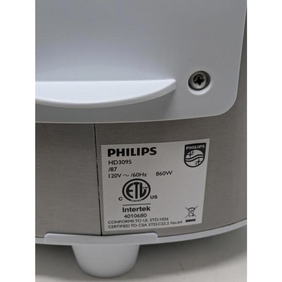 PHILIPS HD3095/87 Avance Collection Multi-cooker Rice Maker 4.25 Quarts - Picture 5 of 5